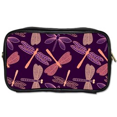 Dragonfly-pattern-design Toiletries Bag (one Side)