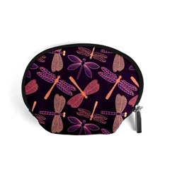 Dragonfly-pattern-design Accessory Pouch (small)