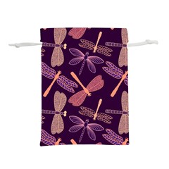 Dragonfly-pattern-design Lightweight Drawstring Pouch (s)