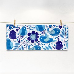 Pattern-with-birds Hand Towel