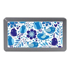 Pattern-with-birds Memory Card Reader (mini)