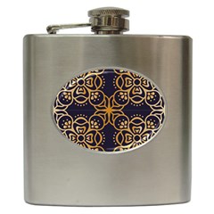 Muster Hip Flask (6 Oz) by zappwaits