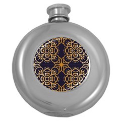 Muster Round Hip Flask (5 Oz) by zappwaits