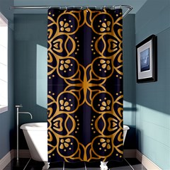 Muster Shower Curtain 36  X 72  (stall)  by zappwaits