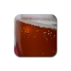 Bubble Beer Rubber Square Coaster (4 Pack)