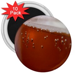 Bubble Beer 3  Magnets (10 Pack)  by artworkshop