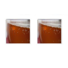 Bubble Beer Cufflinks (square)