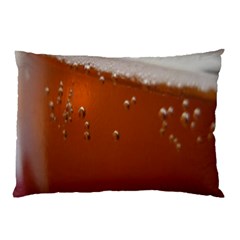 Bubble Beer Pillow Case by artworkshop