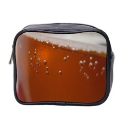 Bubble Beer Mini Toiletries Bag (two Sides) by artworkshop