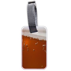 Bubble Beer Luggage Tag (two Sides) by artworkshop