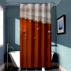 Bubble Beer Shower Curtain 36  X 72  (stall)  by artworkshop