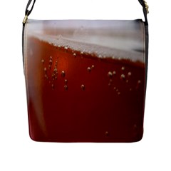 Bubble Beer Flap Closure Messenger Bag (l)