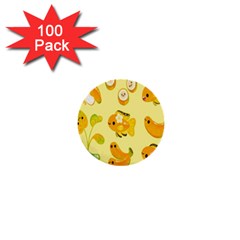 Banana Cichlid 1  Mini Buttons (100 Pack)  by artworkshop