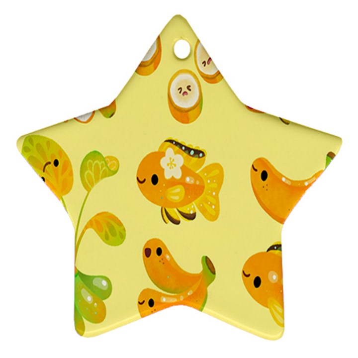 Banana Cichlid Ornament (Star)