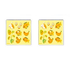 Banana Cichlid Cufflinks (square) by artworkshop