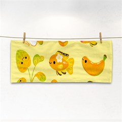 Banana Cichlid Hand Towel by artworkshop