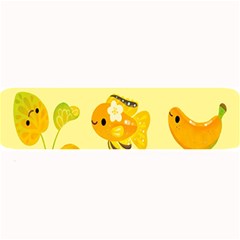 Banana Cichlid Large Bar Mats by artworkshop