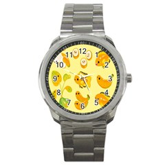 Banana Cichlid Sport Metal Watch