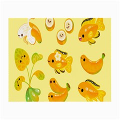 Banana Cichlid Small Glasses Cloth by artworkshop