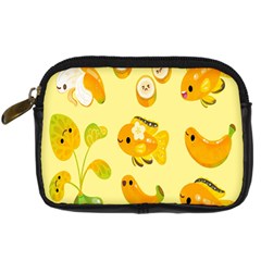 Banana Cichlid Digital Camera Leather Case