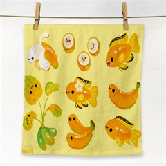 Banana Cichlid Face Towel by artworkshop