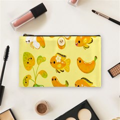 Banana Cichlid Cosmetic Bag (medium) by artworkshop