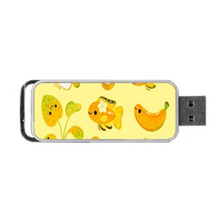 Banana Cichlid Portable Usb Flash (two Sides) by artworkshop