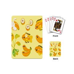 Banana Cichlid Playing Cards Single Design (mini) by artworkshop