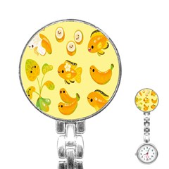 Banana Cichlid Stainless Steel Nurses Watch by artworkshop