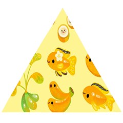 Banana Cichlid Wooden Puzzle Triangle by artworkshop