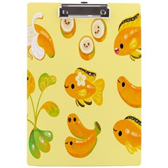 Banana Cichlid A4 Clipboard