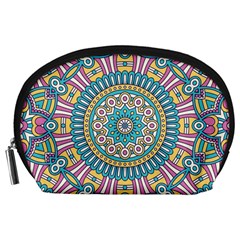 Mandala 01 Accessory Pouch (large) by zappwaits