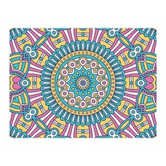 Mandala 01 Double Sided Flano Blanket (mini)  by zappwaits