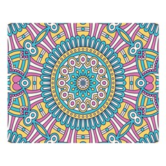 Mandala 01 Double Sided Flano Blanket (large)  by zappwaits