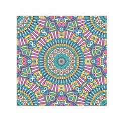 Mandala 01 Square Satin Scarf (30  X 30 ) by zappwaits