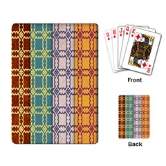 Grungy Vintage Patterns Playing Cards Single Design (rectangle) by artworkshop