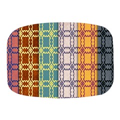 Grungy Vintage Patterns Mini Square Pill Box by artworkshop