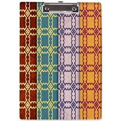 Grungy Vintage Patterns A4 Clipboard