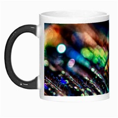 Peacock Feather Drop Morph Mug by artworkshop