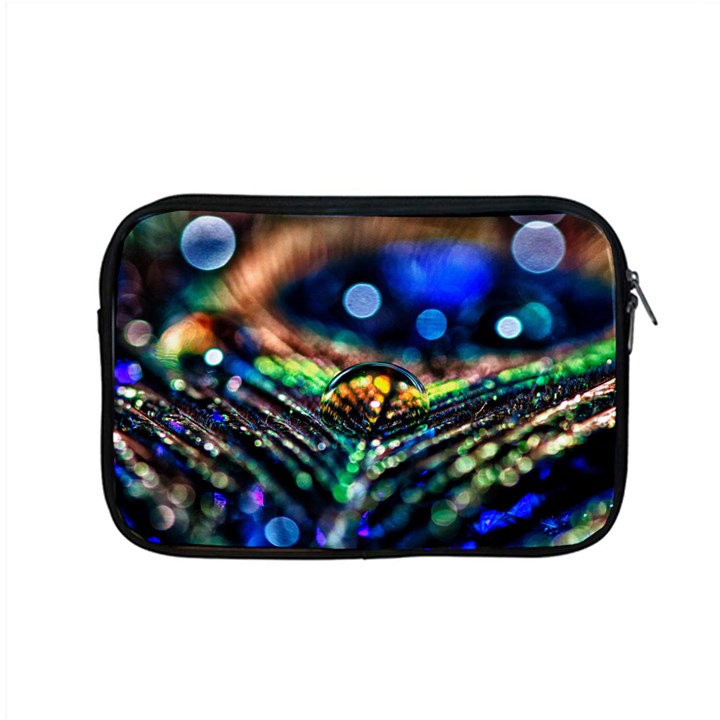 Peacock Feather Drop Apple MacBook Pro 15  Zipper Case