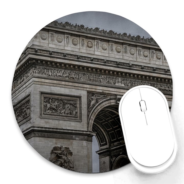 Triumph Arch, Paris, France016 Round Mousepads