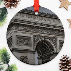 Triumph Arch, Paris, France016 Ornament (round) by dflcprintsclothing