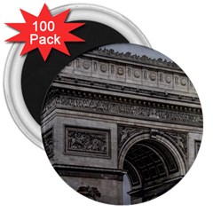 Triumph Arch, Paris, France016 3  Magnets (100 Pack)