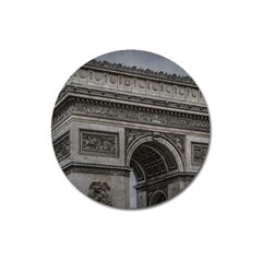 Triumph Arch, Paris, France016 Magnet 3  (round) by dflcprintsclothing