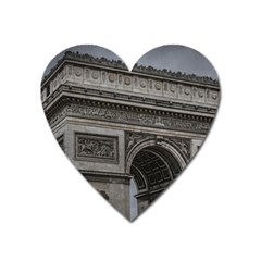 Triumph Arch, Paris, France016 Heart Magnet by dflcprintsclothing