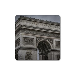 Triumph Arch, Paris, France016 Square Magnet by dflcprintsclothing