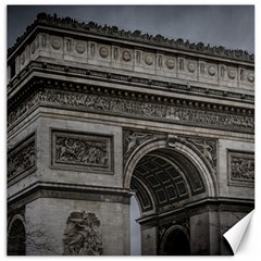 Triumph Arch, Paris, France016 Canvas 12  X 12  by dflcprintsclothing