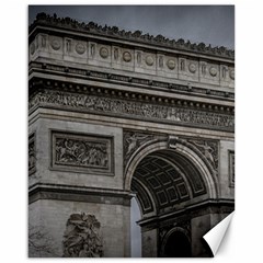 Triumph Arch, Paris, France016 Canvas 16  X 20  by dflcprintsclothing