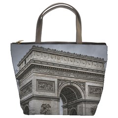 Triumph Arch, Paris, France016 Bucket Bag by dflcprintsclothing