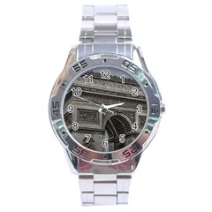 Triumph Arch, Paris, France016 Stainless Steel Analogue Watch by dflcprintsclothing